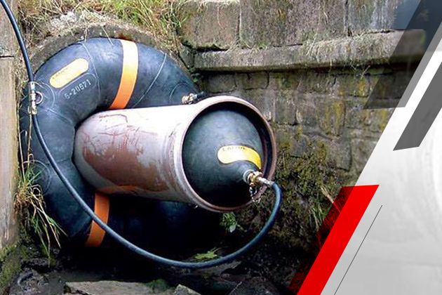 специальная серия перепускных канализационных пневмозаглушек lampe