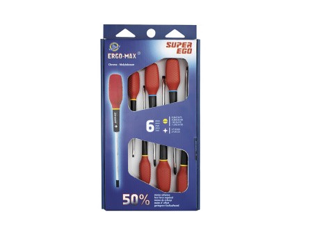 Набор отверток ERGO MAX 6 шт РН