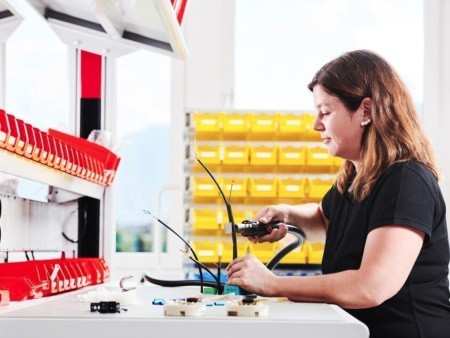 Ручной аппарат горячего воздуха LABOR S (Лабор S) с соединительным блоком